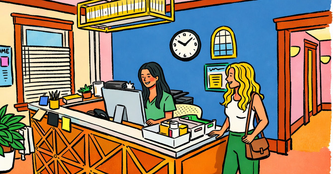 Reception Hours at Via Natural Medicine